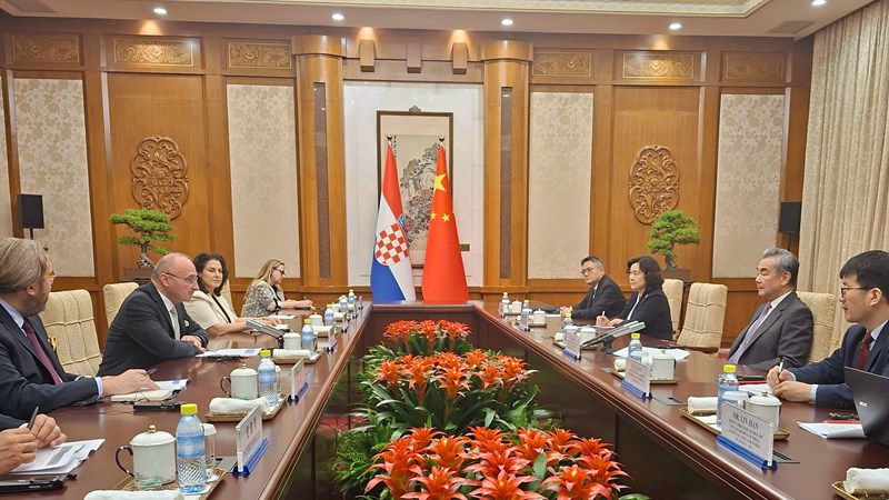 Grlić Radman: Hrvatska želi kineska ulaganja, ali i povećanje izvoza u Kinu