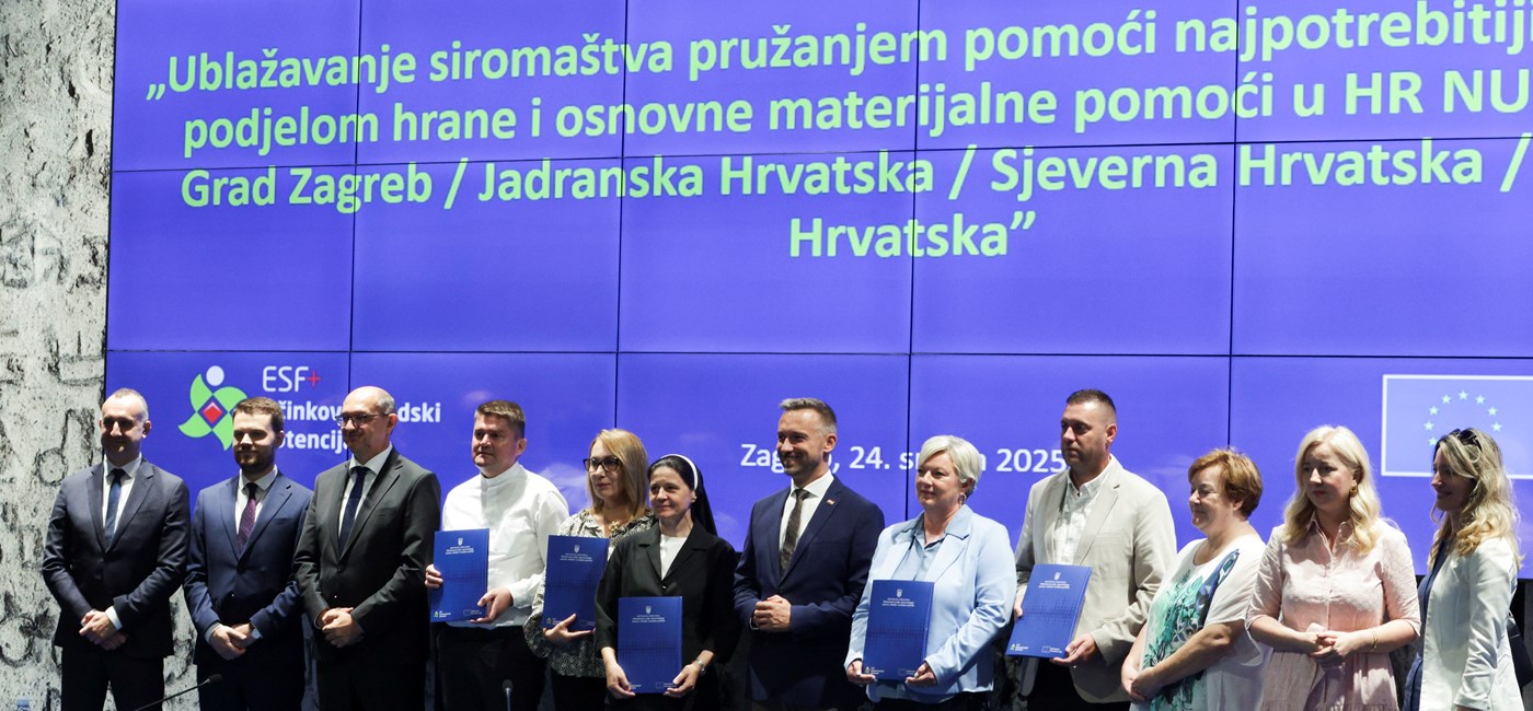 Piletić: Više od 40 milijuna eura za najpotrebitije diljem Hrvatske  