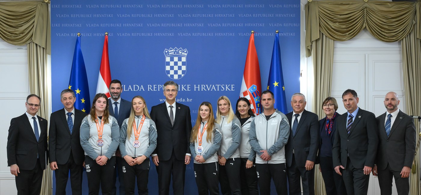 Plenković: Rezultati hrvatskih judašica su izvrsni, a njihova uloga u svjetskom judu je respektabilna