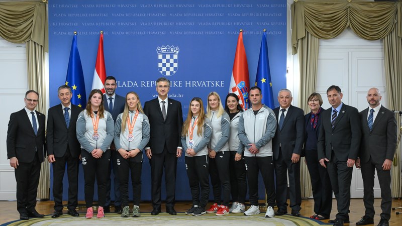 Plenković: Rezultati hrvatskih judašica su izvrsni, a njihova uloga u svjetskom judu je respektabilna