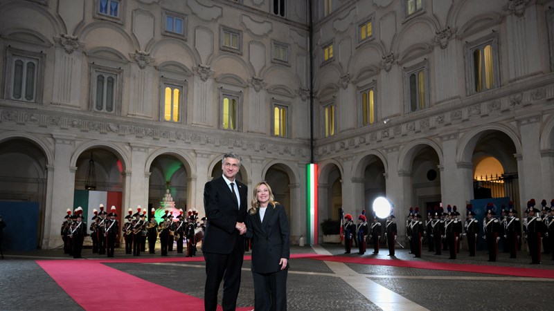 U fokusu službenog posjeta premijera Plenkovića Italiji gospodarska suradnja, sigurnost, migracije i proširenje EU