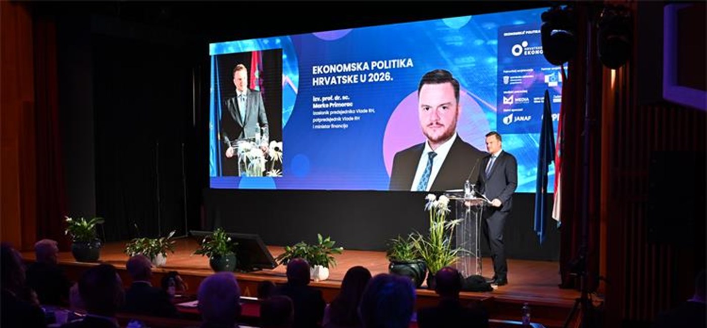 Primorac: U ponedjeljak novo izdanje trezorskih zapisa; Za 2026. projiciramo rast od 2,7 posto