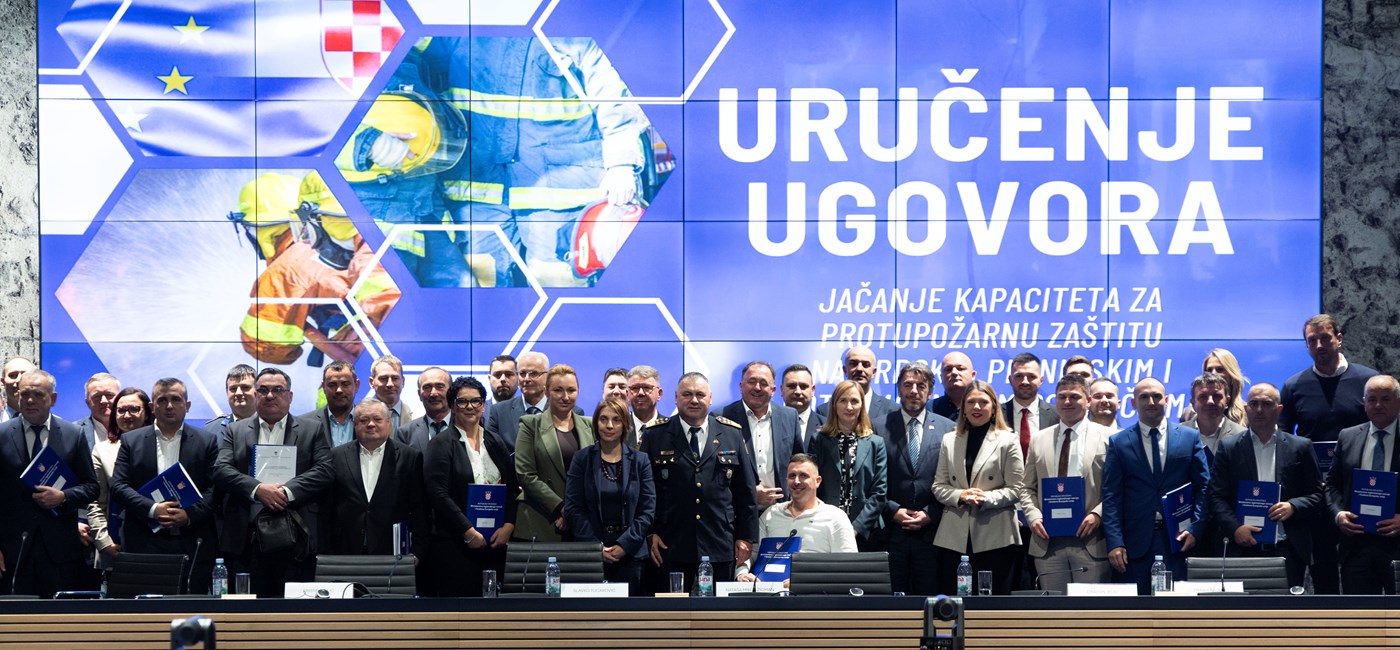 Mikuš Žigman uručila ugovore za protupožarnu zaštitu brdskih i potpomognutih područja vrijedne 68 milijuna eura