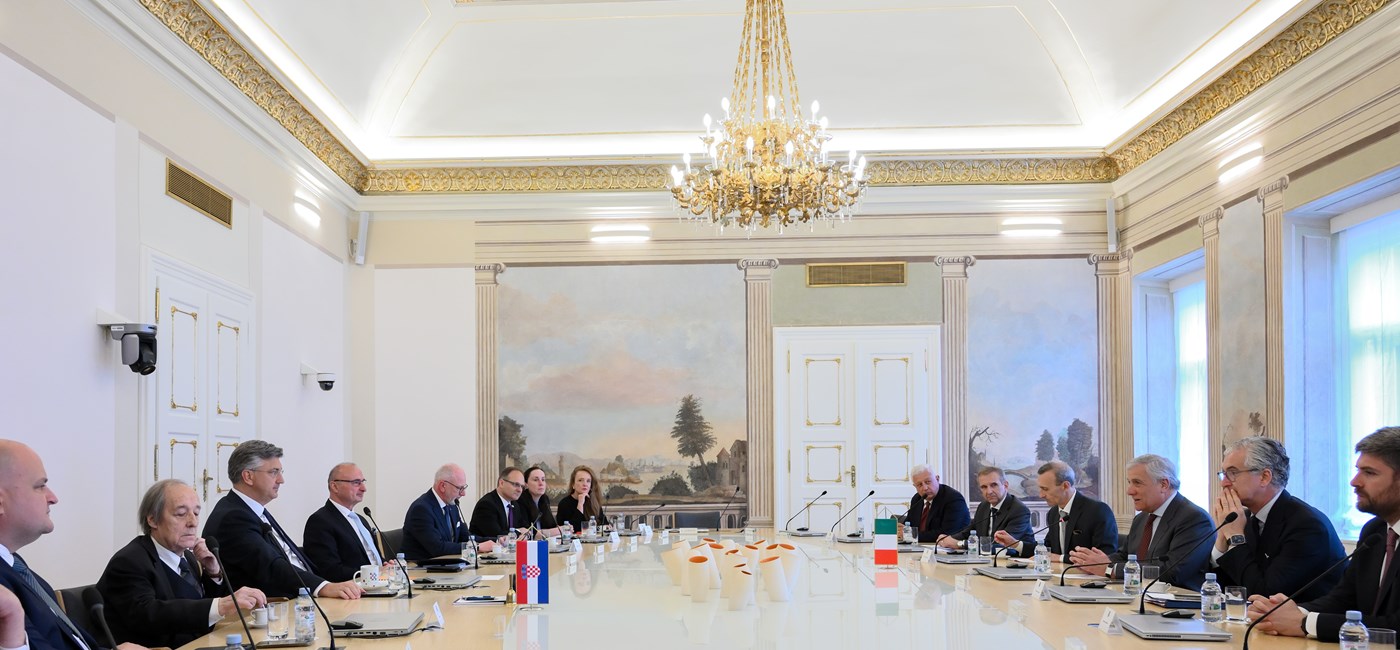 Plenković i Tajani potvrdili partnerske i dobrosusjedske odnose Hrvatske i Italije