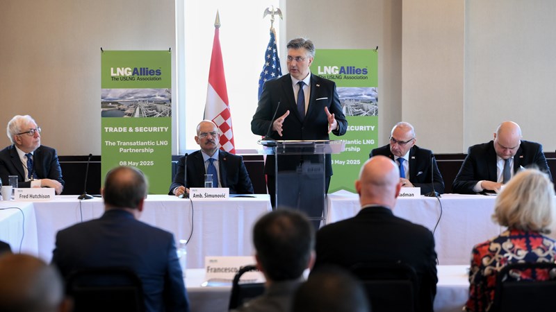 Strateška odluka Vlade o izgradnji LNG terminala na Krku dugoročno korisna za Hrvatsku i energetsku sigurnost Europe