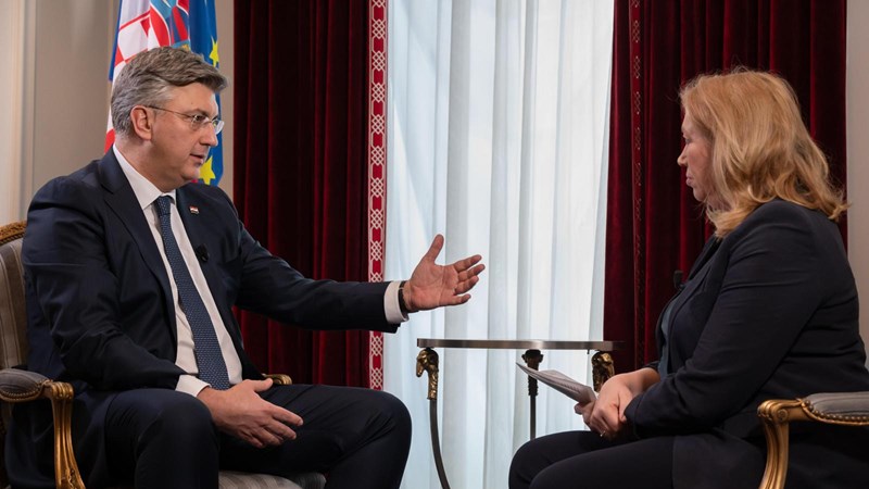  Plenković za France 24: Hrvatska sjedi za stolom za kojim se odlučuje o novoj sigurnosnoj arhitekturi Europe