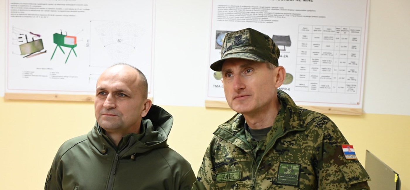 Ministar Anušić i general Kundid iz Slunja: Sve spremno za obuku ročnika