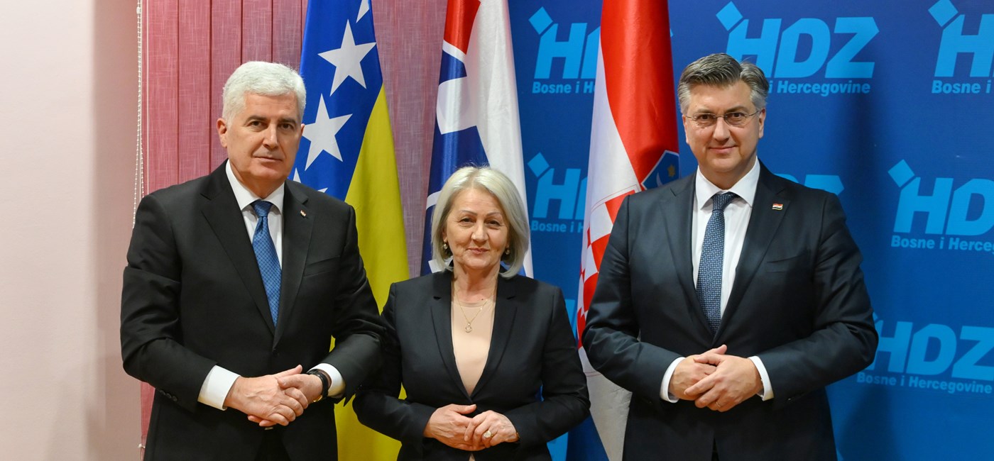 Hrvatska se zalaže za cjelovitu, stabilnu i funkcionalnu BiH u kojoj će sva tri konstitutivna naroda biti jednakopravna