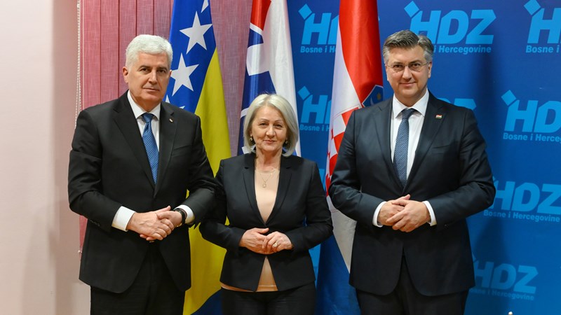 Hrvatska se zalaže za cjelovitu, stabilnu i funkcionalnu BiH u kojoj će sva tri konstitutivna naroda biti jednakopravna