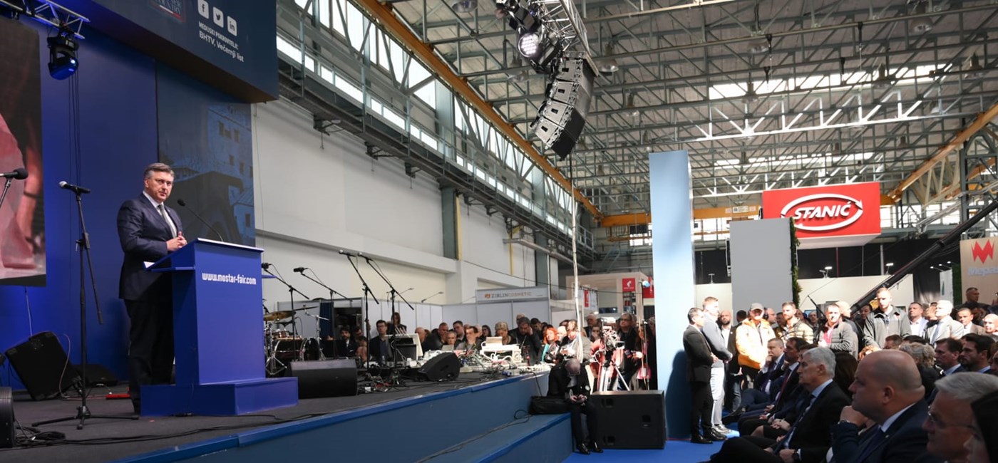 Plenković u Mostaru: Zajedno radimo na brojnim projektima koji predstavljaju značajna ulaganja u BiH