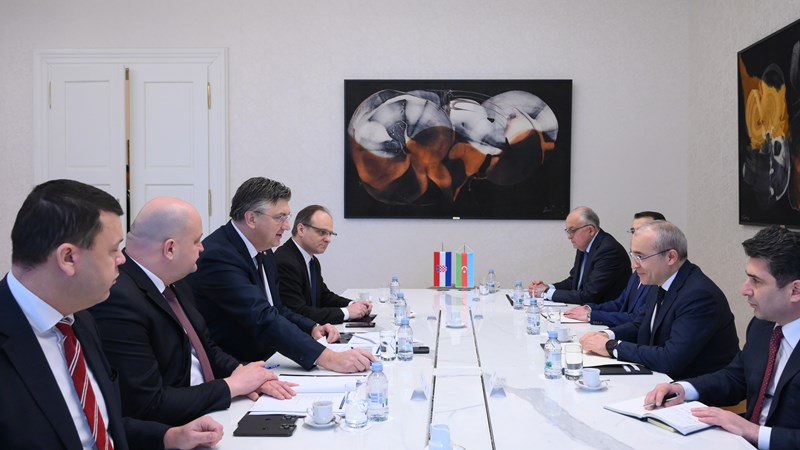 Veliki potencijal za jačanje gospodarske suradnje Hrvatske i Azerbajdžana
