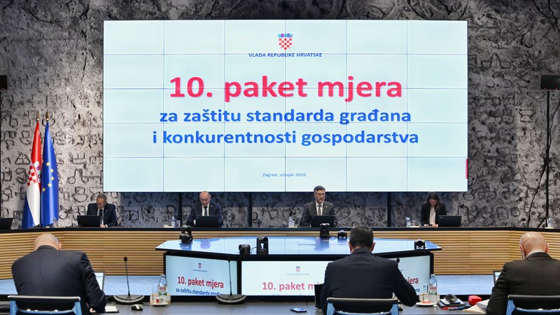 Vlada će nastaviti štititi standard građana i stabilnost gospodarstva