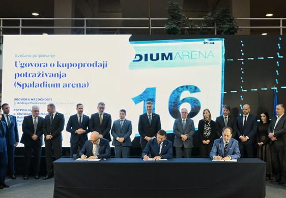 Današnji posjet obilježilo je potpisivanje ugovora i pokretanje projekata u vrijednosti većoj od 340 milijuna eura