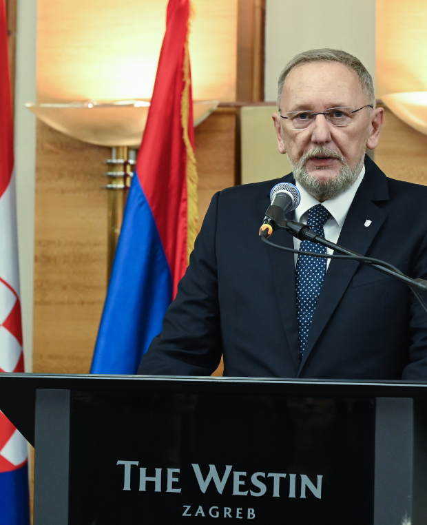 Božinović na božićnom prijemu SNV-a: Hrvatska je domovina svih građana, nema prvih i drugih