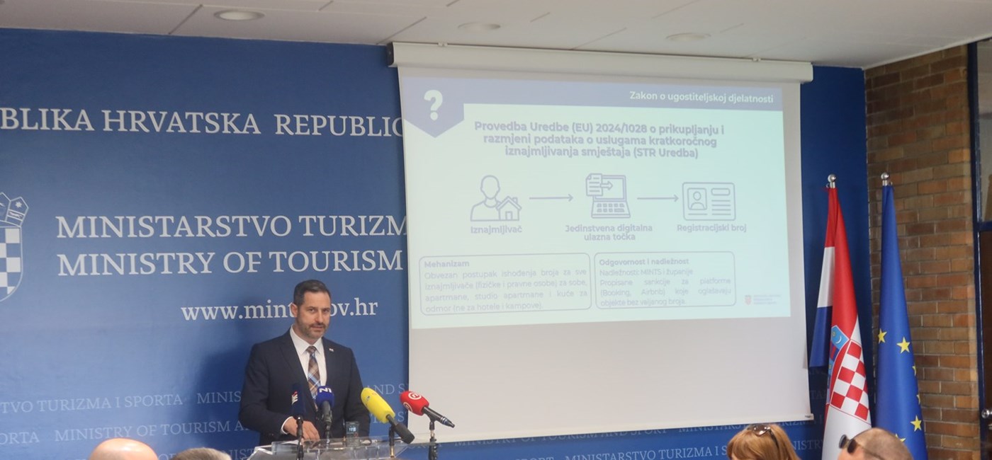 Novi Zakon o ugostiteljskoj djelatnosti uvodi jasan okvir za suzbijanje neregistriranog kratkoročnog najma smještaja