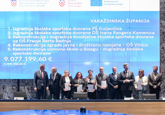 Za izgradnju i opremanje osnovnih škola novih 319,5 milijuna eura; dosad ukupno uloženo 2 milijarde eura